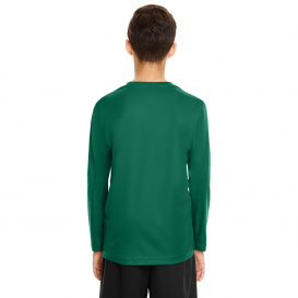 Team 365 TT11YL Youth Zone Performance Long Sleeve T-Shirt - Sport Forest