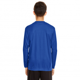 Team 365 TT11YL Youth Zone Performance Long Sleeve T-Shirt - Sport Royal