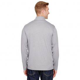 Team 365 TT31H Men's Zone Sonic Heather Performance Quarter-Zip ...