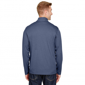 Team 365 TT31H Men's Zone Sonic Heather Performance Quarter-Zip - Sport Dark Navy Heather