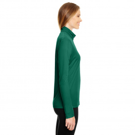 Team 365 TT31W Ladies Zone Performance Quarter-Zip - Sport Forest