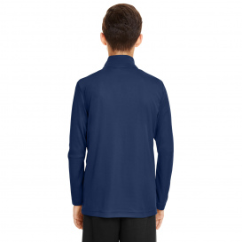 Team 365 TT31Y Youth Zone Performance Quarter-Zip - Sport Dark Navy