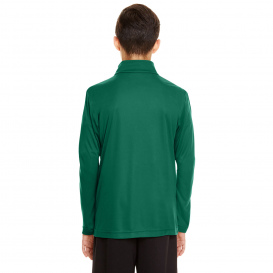 Team 365 TT31Y Youth Zone Performance Quarter-Zip - Sport Forest