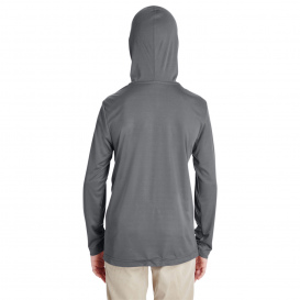 Team 365 TT41Y Youth Zone Performance Hoodie - Sport Graphite