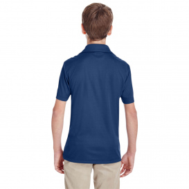 Team 365 TT51Y Youth Zone Performance Polo - Sport Dark Navy