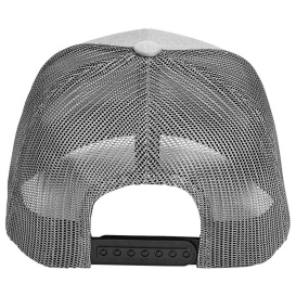 Team 365 TT802Y Youth Zone Sonic Heather Trucker Cap by Yupoong - Athletic Heather/Sport Graphite