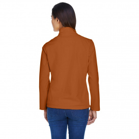 Team 365 TT80W Ladies Leader Soft Shell Jacket - Sport Burnt Orange