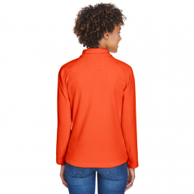 Team 365 TT90W Ladies Campus Microfleece Jacket - Sport Orange