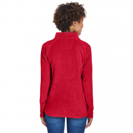Team 365 TT90W Ladies Campus Microfleece Jacket - Sport Red
