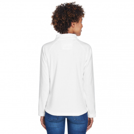 Team 365 TT90W Ladies Campus Microfleece Jacket - White