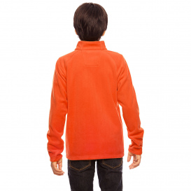Team 365 TT90Y Youth Campus Microfleece Jacket - Sport Orange