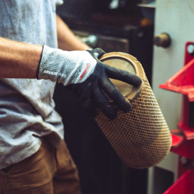 Armor Guys 00-602 Kyorene A6 MicroFoam Nitrile Knuckle Coated Gloves