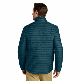 Eddie Bauer EB514 Packable Quilted Full-Zip - Adriatic Blue