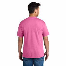 Port & Company PC340 CVC Tee - Awareness Pink