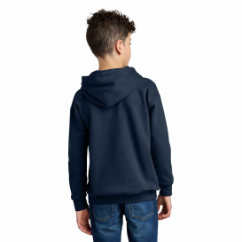 Gildan SF500B Youth Softstyle Midweight Fleece Hoodie - Navy