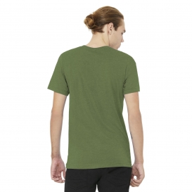 Bella + Canvas BC3001CVC Unisex Heather CVC Short Sleeve Tee - Heather Green
