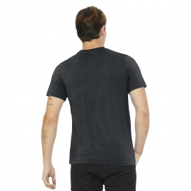 Bella + Canvas BC3001U Unisex Made In The USA Jersey Short Sleeve Tee - Dark Grey Heather
