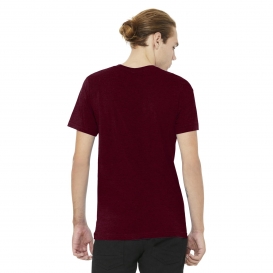 Bella + Canvas BC3005 Unisex Jersey Short Sleeve V-Neck Tee - Heather Cardinal