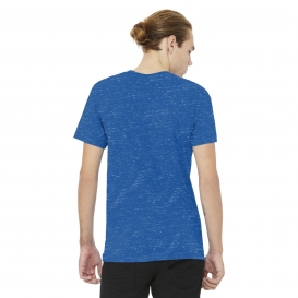 Bella + Canvas BC3005 Unisex Jersey Short Sleeve V-Neck Tee - True Royal Marble