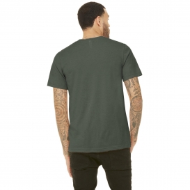 Bella + Canvas BC3413 Unisex Triblend Short Sleeve Tee - Military Green Triblend