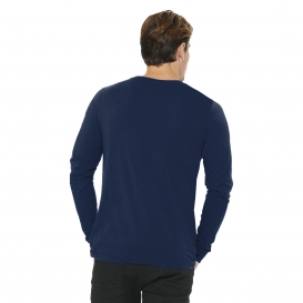 Bella + Canvas BC3501 Unisex Jersey Long Sleeve Tee - Navy
