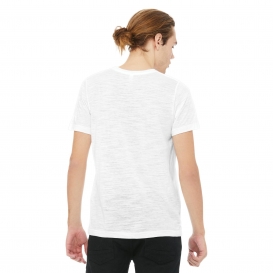 Bella + Canvas BC3650 Unisex Poly-Cotton Short Sleeve Tee - White Slub