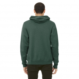 Bella + Canvas BC3719 Unisex Sponge Fleece Pullover Hoodie - Heather Forest