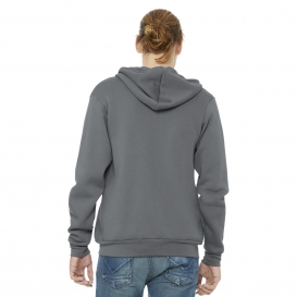 Bella + Canvas BC3739 Unisex Sponge Fleece Full-Zip Hoodie - Storm