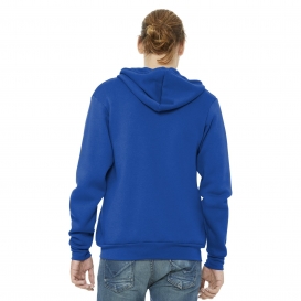 Bella + Canvas BC3739 Unisex Sponge Fleece Full-Zip Hoodie - True Royal