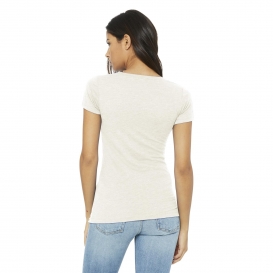 Bella + Canvas BC8413 Women\'s Triblend Short Sleeve Tee - Oatmeal Triblend