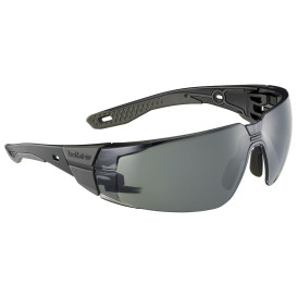 Bolle RUSPMN80U Rush + 2.0 Safety Glasses - Black Temples - Welding 3.0 CSP Platinum Anti-Fog Lens