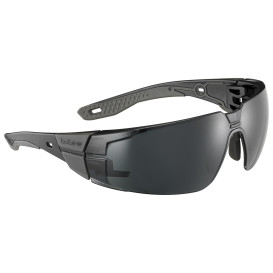 Bolle RUSPMN80U Rush + 2.0 Safety Glasses - Black Temples - Welding 5 CSP Platinum Anti-Fog Lens