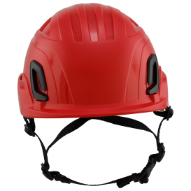 Bullard T2NRD Type II + Safety Helmet - Ratchet Suspension - Red