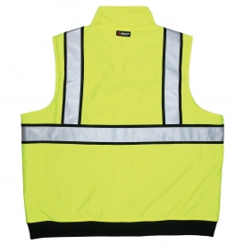 MCR Safety BWCL2L Type R Class 2 Body Warmer Safety Vest