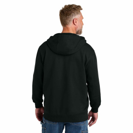 CornerStone CSF631 Tough Fleece Full-Zip Hoodie - Black