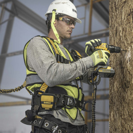 DEWALT DXDP721510 Power Tool Lanyard with Dual Carabiner - 75 in. (1.9 m) - 15 lbs. (6.8 kg)