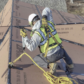 DEWALT DXFP101050 Vertical Lifeline Polydac Rope with Snap Hook and Taped End - 50 ft (15.2 m)