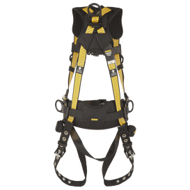 DEWALT DXFP532131 D3000 5-Point Harness Vest w/Belt - Back and Side D-Rings, QC Chest, TB Legs