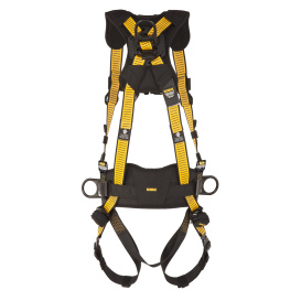 DEWALT DXFP532152 D3000 5-Point Harness Vest w/ Belt - Back, Front and Side D-Rings, QC Chest, QC Legs