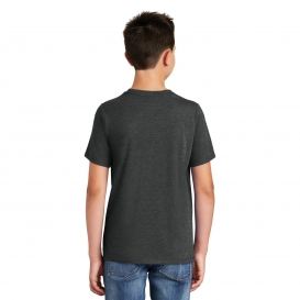 District DT130Y Youth Perfect Tri Tee - Black Frost | FullSource.com