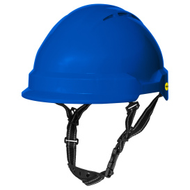 Delta Plus WELAMC2MIPSPBL Americana Safety Helmet - Ratchet Suspension w/ MIPS - Blue