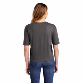 District DT6402 Women\'s V.I.T. Boxy Tee - Heathered Charcoal