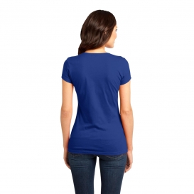 District DT6001 Women\'s Fitted Very Important Tee - Deep Royal