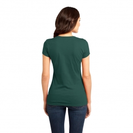 District DT6001 Women\'s Fitted Very Important Tee - Evergreen