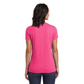 District DT6002 Women\'s Very Important Tee - Fuchsia Frost