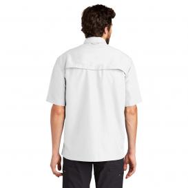 Eddie Bauer EB602 Short Sleeve Performance Fishing Shirt - White
