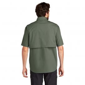 Eddie Bauer EB608 Short Sleeve Fishing Shirt - Seagrass Green