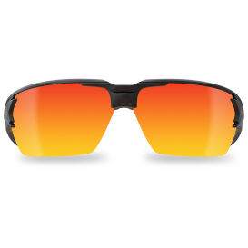 Edge XPAP419 Pumori Safety Glasses - Black Frame - Red Mirror Lens ...