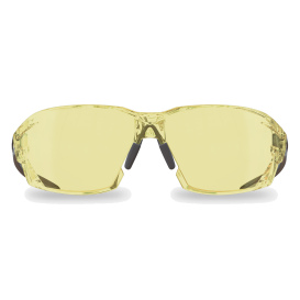 Edge XV412 Nevosa Safety Glasses - Black Frame - Yellow Lens