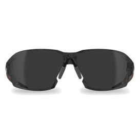 Edge XV416 Nevosa Safety Glasses - Black Frame - Smoke Lens